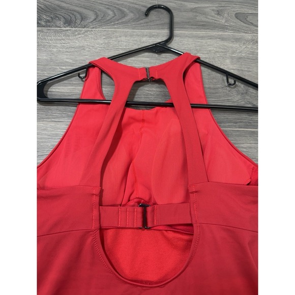 Athleta Marina Women's Tankini Swim Top Red 34 B/C - Picture 5 of 8